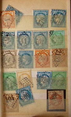 1849-1874, Lot de classiques de France, orienté sur