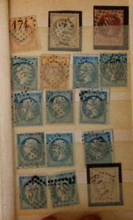 1849-1874, Lot de classiques de France, orienté sur