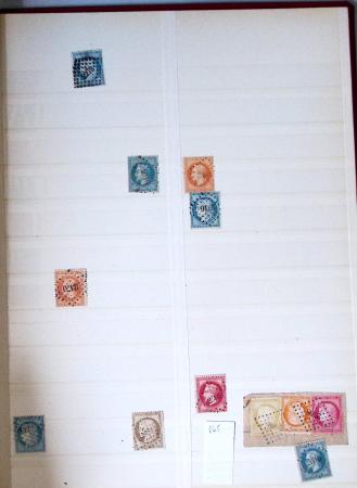 1849-1874, Lot de classiques de France, orienté sur