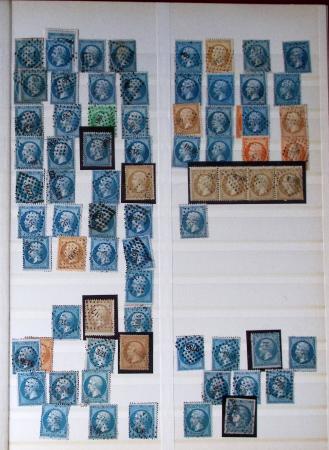 1849-1874, Lot de classiques de France, orienté sur