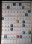 1849-1874, Lot de classiques de France, orienté sur