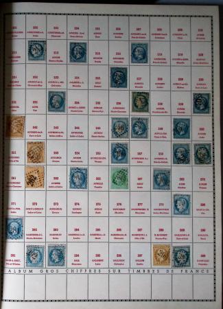 1849-1874, Lot de classiques de France, orienté sur