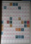 1849-1874, Lot de classiques de France, orienté sur