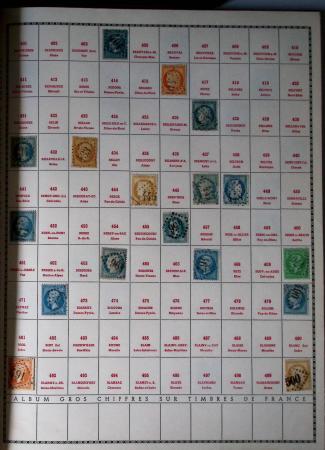 1849-1874, Lot de classiques de France, orienté sur