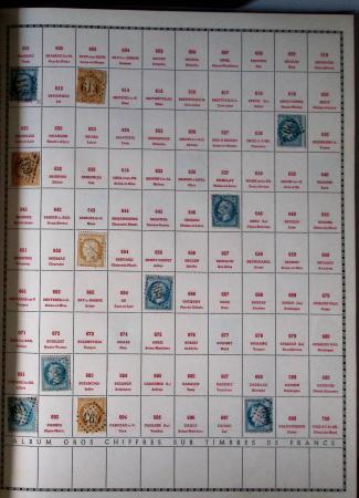 1849-1874, Lot de classiques de France, orienté sur