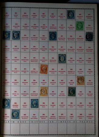 1849-1874, Lot de classiques de France, orienté sur