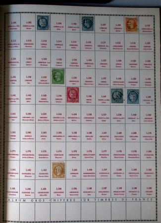 1849-1874, Lot de classiques de France, orienté sur