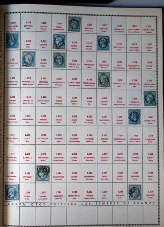 1849-1874, Lot de classiques de France, orienté sur