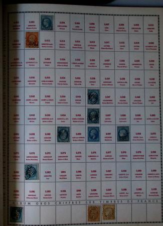 1849-1874, Lot de classiques de France, orienté sur