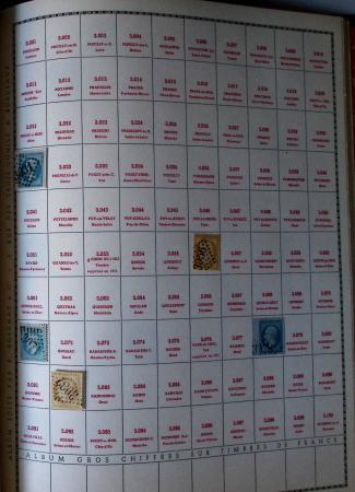 1849-1874, Lot de classiques de France, orienté sur