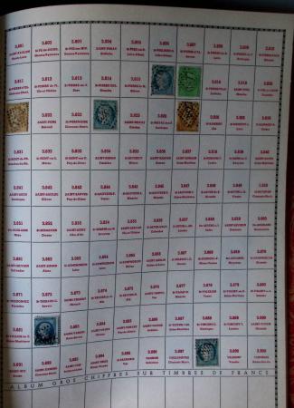 1849-1874, Lot de classiques de France, orienté sur