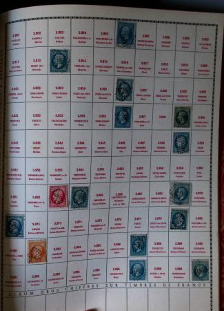 1849-1874, Lot de classiques de France, orienté sur