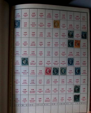 1849-1874, Lot de classiques de France, orienté sur
