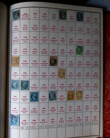 1849-1874, Lot de classiques de France, orienté sur
