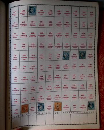 1849-1874, Lot de classiques de France, orienté sur