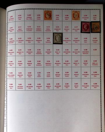 1849-1874, Lot de classiques de France, orienté sur