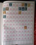 1849-1874, Lot de classiques de France, orienté sur