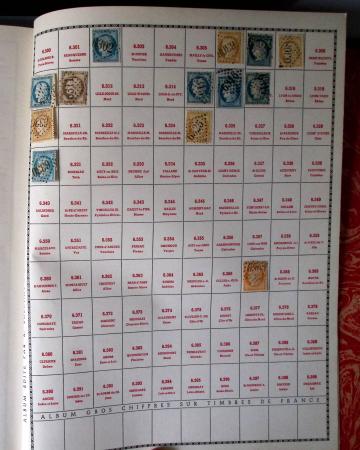 1849-1874, Lot de classiques de France, orienté sur