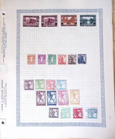1919-80, Mint and used selection on various sets of