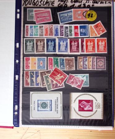 1919-80, Mint and used selection on various sets of