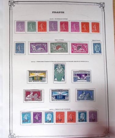 1849-1960,  Ancienne collection de France montée sur