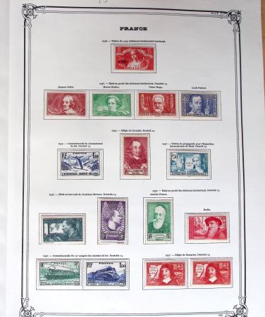 1849-1960,  Ancienne collection de France montée sur