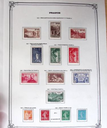 1849-1960,  Ancienne collection de France montée sur