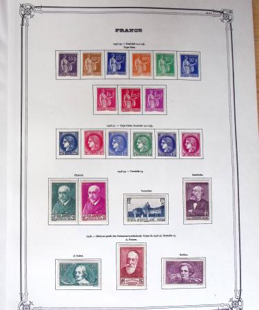 1849-1960,  Ancienne collection de France montée sur
