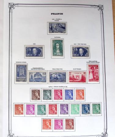 1849-1960,  Ancienne collection de France montée sur