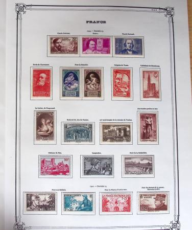 1849-1960,  Ancienne collection de France montée sur