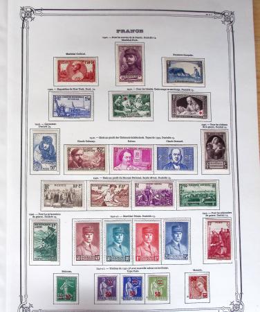 1849-1960,  Ancienne collection de France montée sur