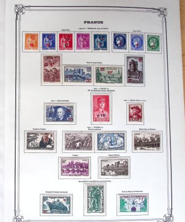 1849-1960,  Ancienne collection de France montée sur