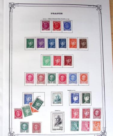 1849-1960,  Ancienne collection de France montée sur