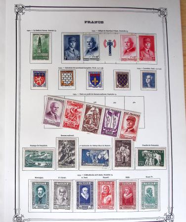 1849-1960,  Ancienne collection de France montée sur