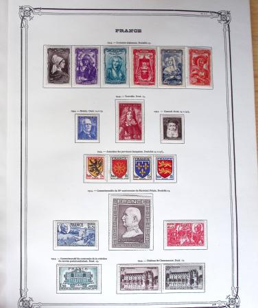 1849-1960,  Ancienne collection de France montée sur
