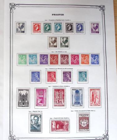 1849-1960,  Ancienne collection de France montée sur