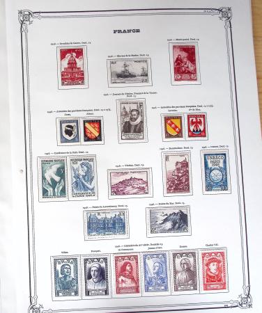 1849-1960,  Ancienne collection de France montée sur