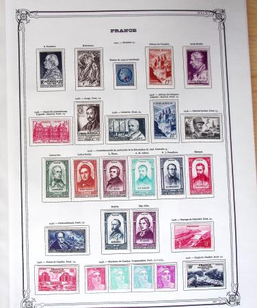 1849-1960,  Ancienne collection de France montée sur