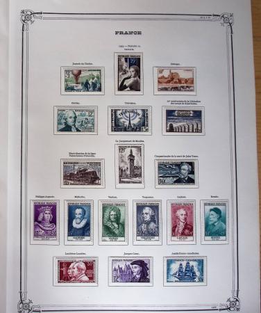 1849-1960,  Ancienne collection de France montée sur