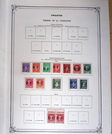 1849-1960,  Ancienne collection de France montée sur