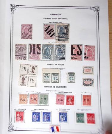 1849-1960,  Ancienne collection de France montée sur