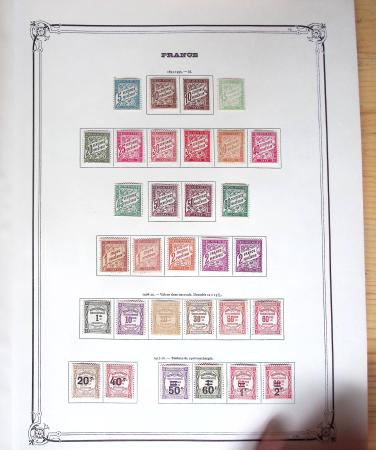 1849-1960,  Ancienne collection de France montée sur