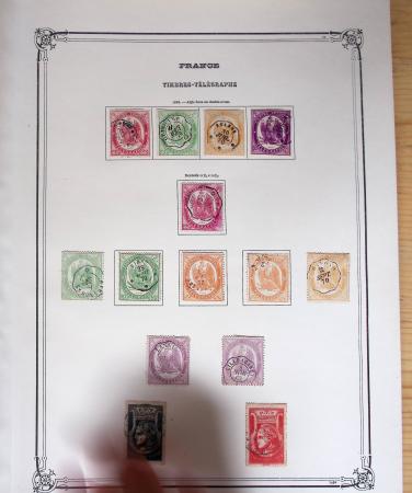 1849-1960,  Ancienne collection de France montée sur