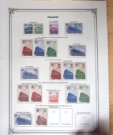 1849-1960,  Ancienne collection de France montée sur