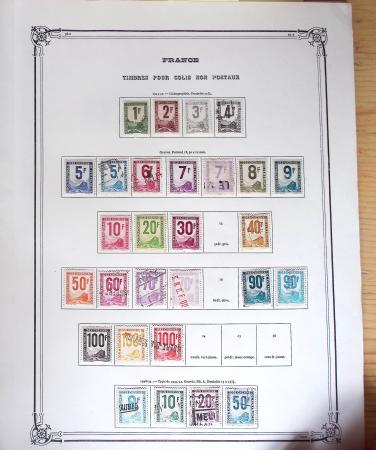1849-1960,  Ancienne collection de France montée sur