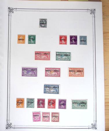 1849-1960,  Ancienne collection de France montée sur