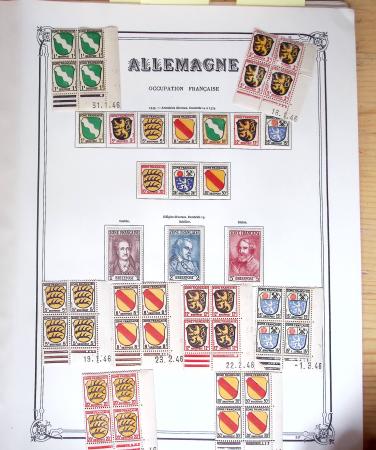 1849-1960,  Ancienne collection de France montée sur