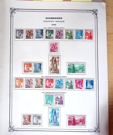 1849-1960,  Ancienne collection de France montée sur