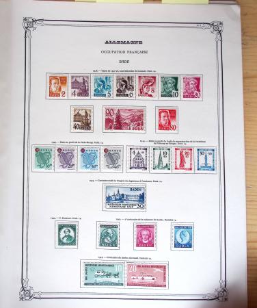 1849-1960,  Ancienne collection de France montée sur