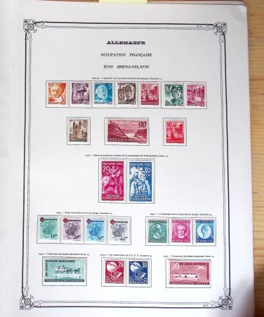 1849-1960,  Ancienne collection de France montée sur